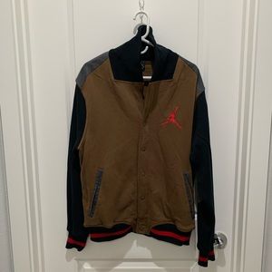 Jordan Brand Olive 9 sweater.